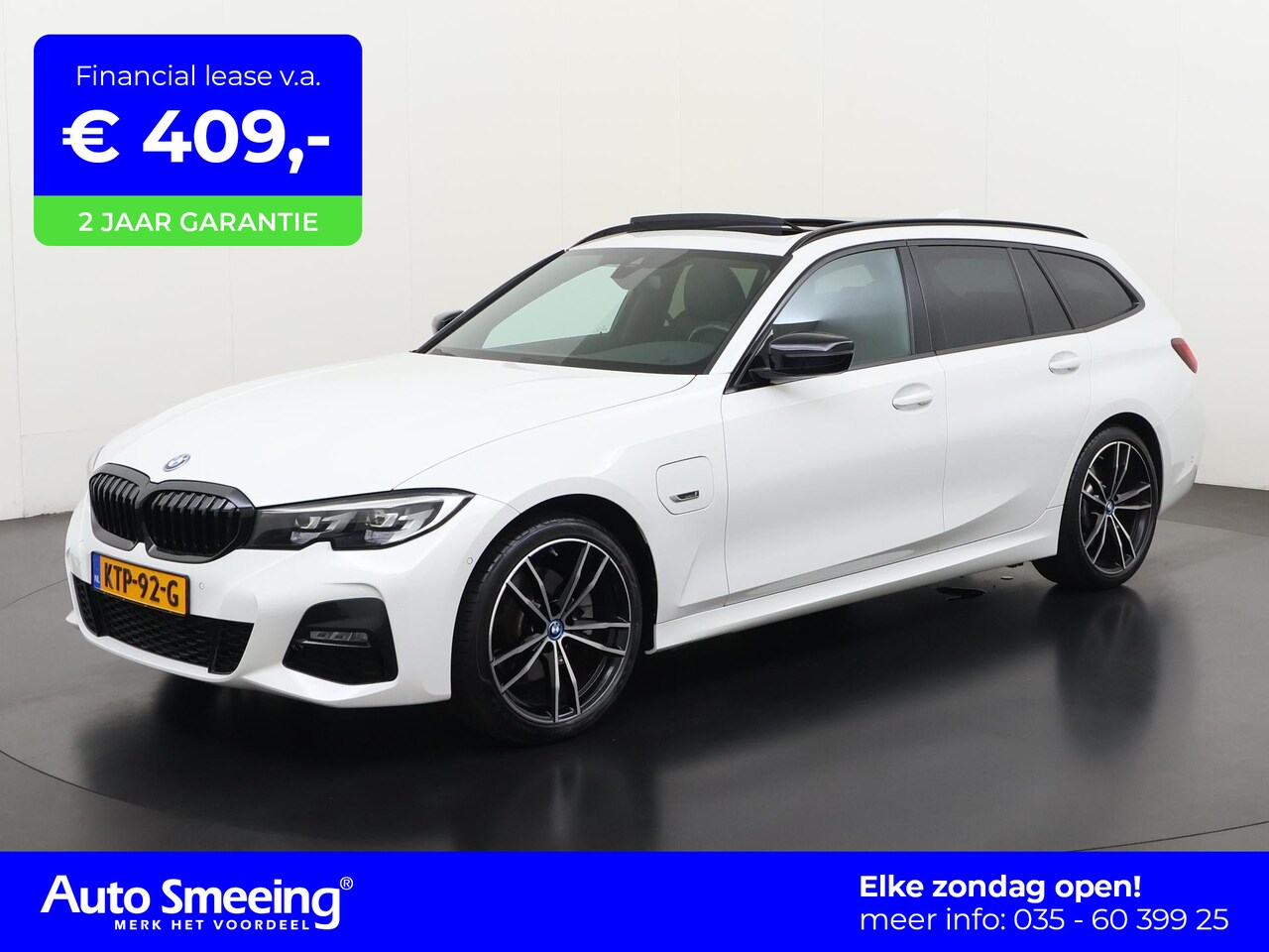 BMW 3-serie Touring - 320e M Sport Shadow | Panoramadak | Trekhaak | Camera | Zondag Open! - AutoWereld.nl