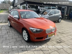 BMW 1-serie - (e87) 114I 75KW 102PK 3-DRS Business Urban