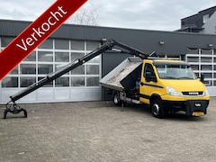 Iveco Daily - 65C15 Laadkraan Drie Zijden kipper 4050kg laadvermogen 2-Persoons Open laadbak Pick-up P-u