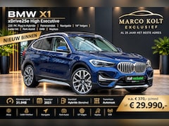 BMW X1 - xDrive25e High Executive 220 PK Plug in Hybride | Panoramdak | Navigatie | 19" Velgen | Le