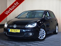 Volkswagen Golf - 1.4 TSI DSG CARPLAY NAVI CLIMA CRUISE PDC THAAK STOELVW PARK.ASS '12