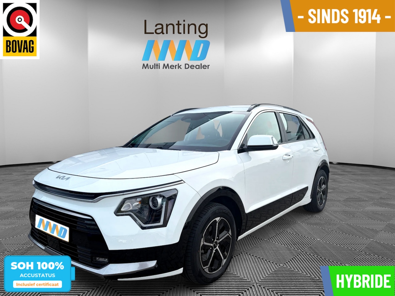 Kia Niro - 1.6 GDi Hybrid ExecutiveLine 1.6 GDi Hybrid ExecutiveLine - AutoWereld.nl