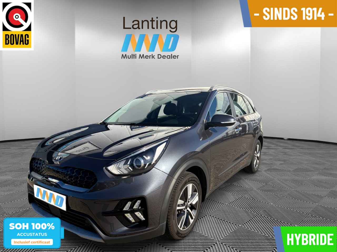 Kia Niro - 1.6 GDi Hybrid DynamicLine 1.6 GDi Hybrid DynamicLine - AutoWereld.nl