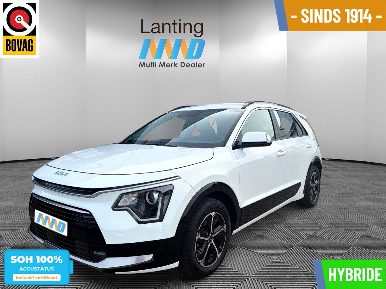 Kia Niro - 1.6 GDi Hybrid DynamicLine 1.6 GDi Hybrid DynamicLine - AutoWereld.nl