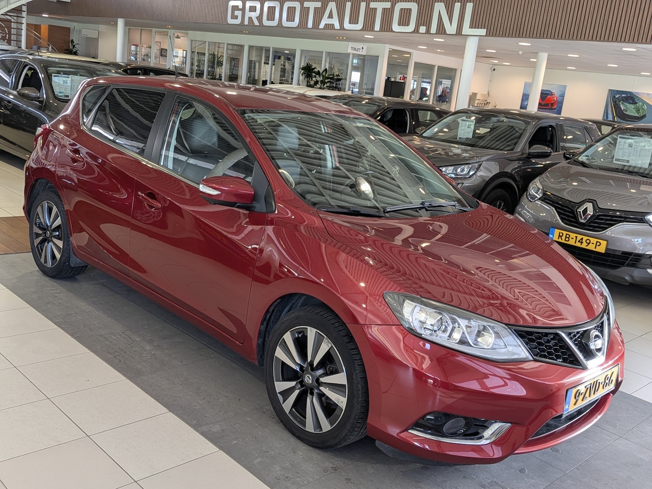 Nissan Pulsar - 1.2 DIG-T Tekna Automaat Airco, Cruise Control, Stuurbekrachtiging - AutoWereld.nl