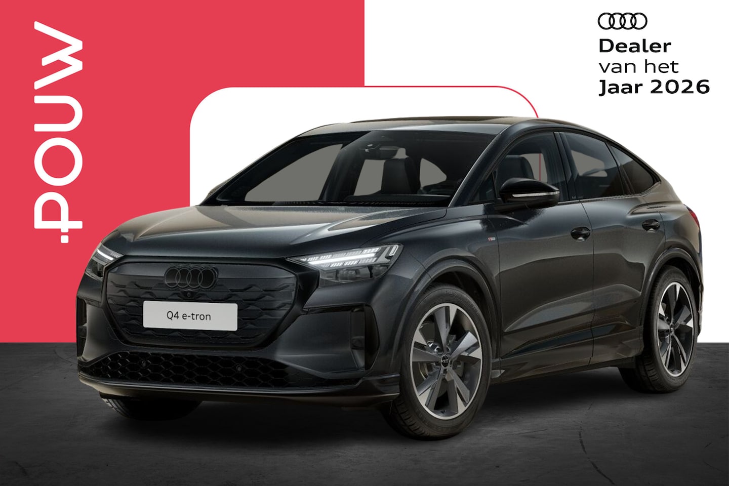 Audi Q4 Sportback e-tron - 286pk S Edition performance 82 kWh | Panoramadak | Trekhaak Wegklapbaar - AutoWereld.nl