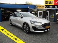 Ford Focus Wagon - EcoBoost Hybrid 125pk Titanium X Nav Groot Ecc 17"Lmv Privacyglas Camera B&O Pdc Rijklaarp
