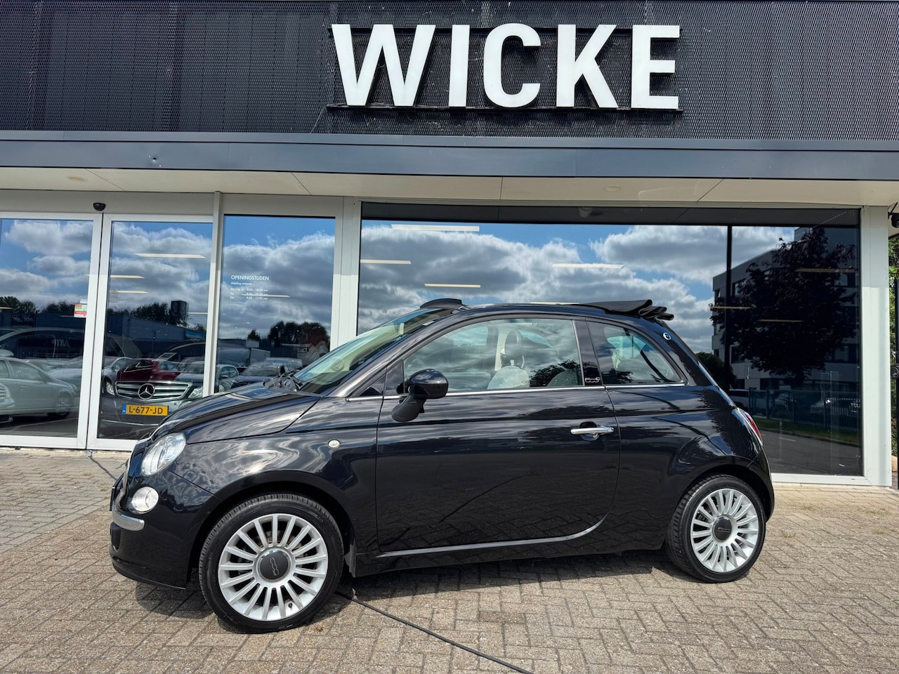 Fiat 500 C - 0.9 TwinAir Lounge Cabriolet Airco USB - AutoWereld.nl