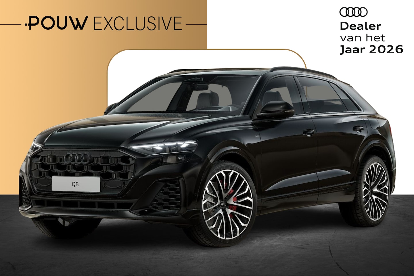 Audi Q8 - 60 TFSI e 490pk quattro Competition Plus | Houtafwerking Interieur | 23" Velgen - AutoWereld.nl