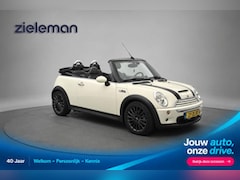 MINI Cabrio - Cooper S 1.6 Chili Automaat - Navi, Leer, Stoelverw
