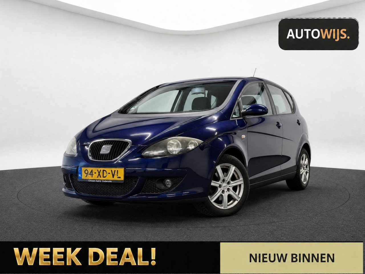 SEAT Altea - 2.0 FSI Lifestyle|LM-VELG|TREKHAAK|APK 7-2027|GROOT SCHERM - AutoWereld.nl