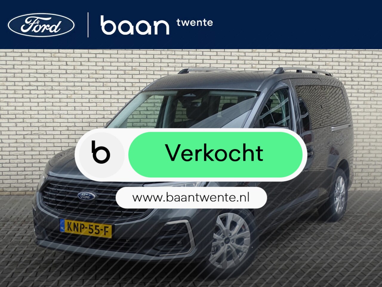 Ford Tourneo Connect - 1.5 EcoBoost PHEV L2 Titanium | 7 zitplaatsen | Trekhaak | AGR Stoelen | LED koplampen | - AutoWereld.nl