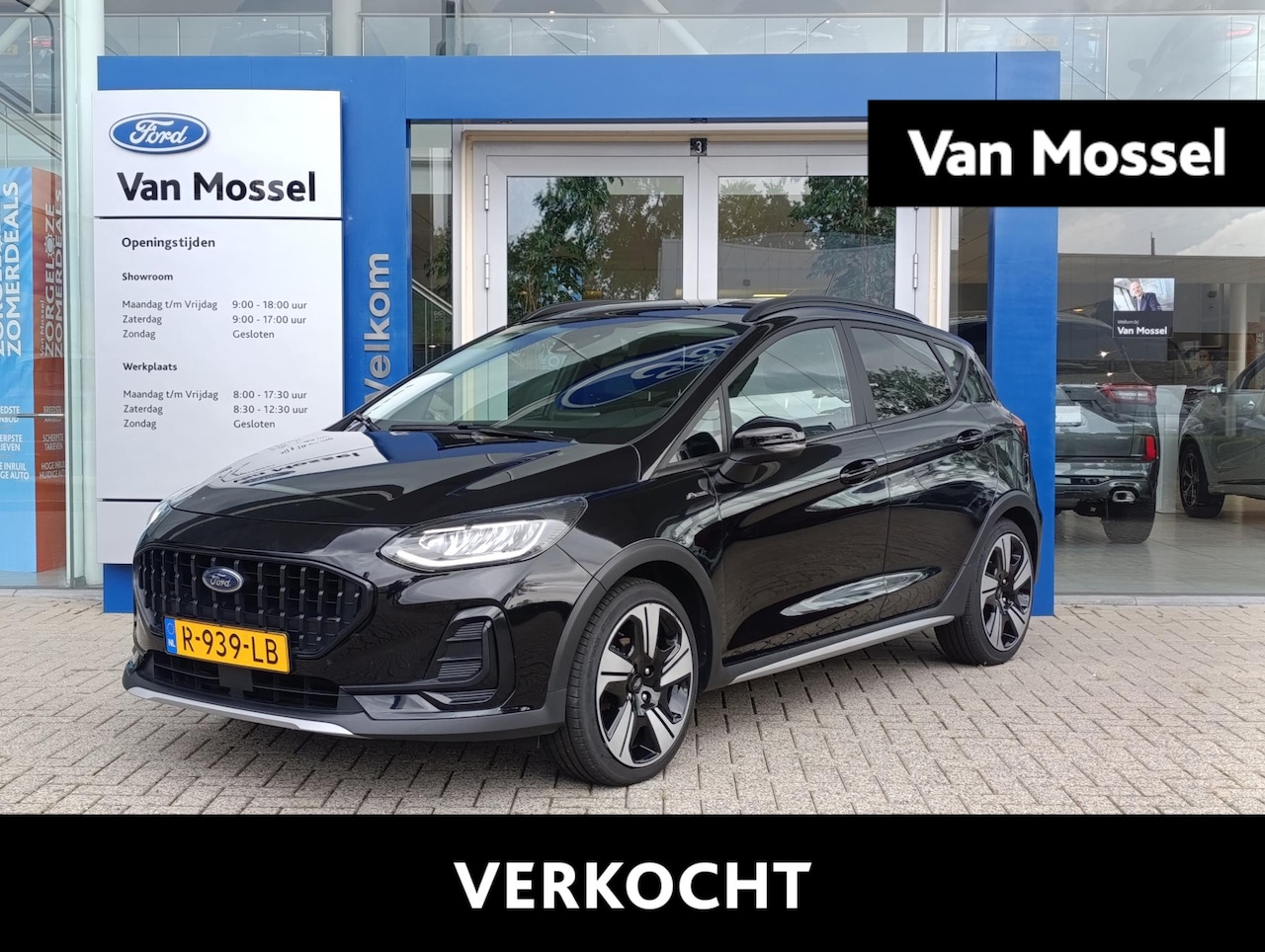 Ford Fiesta - 1.0 EcoBoost Hybrid Active X | Camera | Key-Less entry | Navigatie | Parkeersensoren | App - AutoWereld.nl