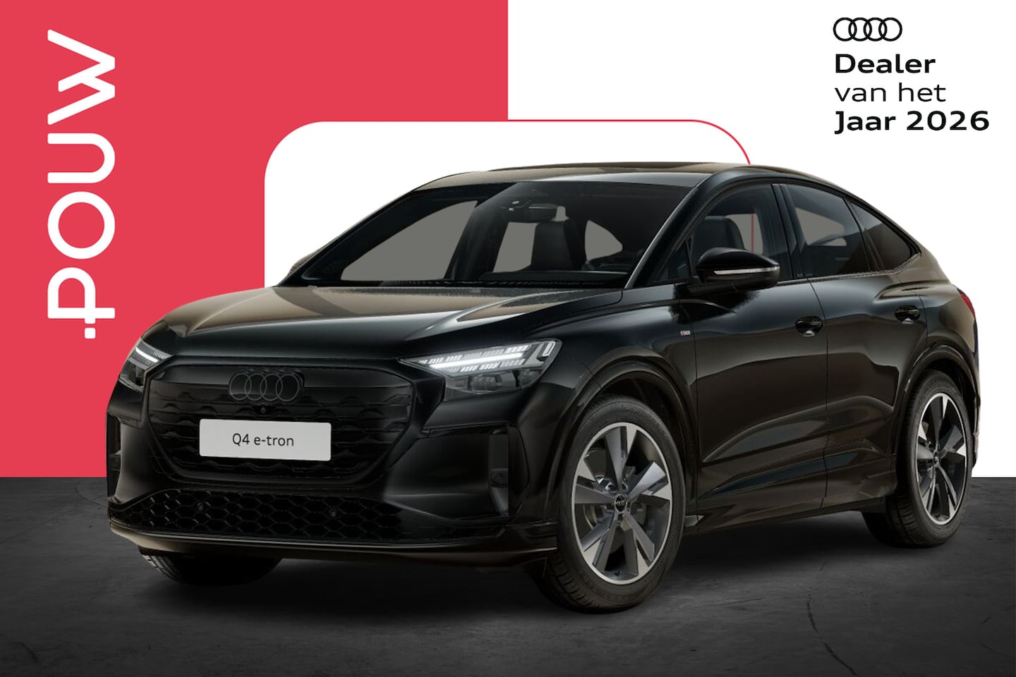 Audi Q4 Sportback e-tron - 286pk S Edition Performance 82 kWh | Panoramadak | Trekhaak Wegklapbaar - AutoWereld.nl