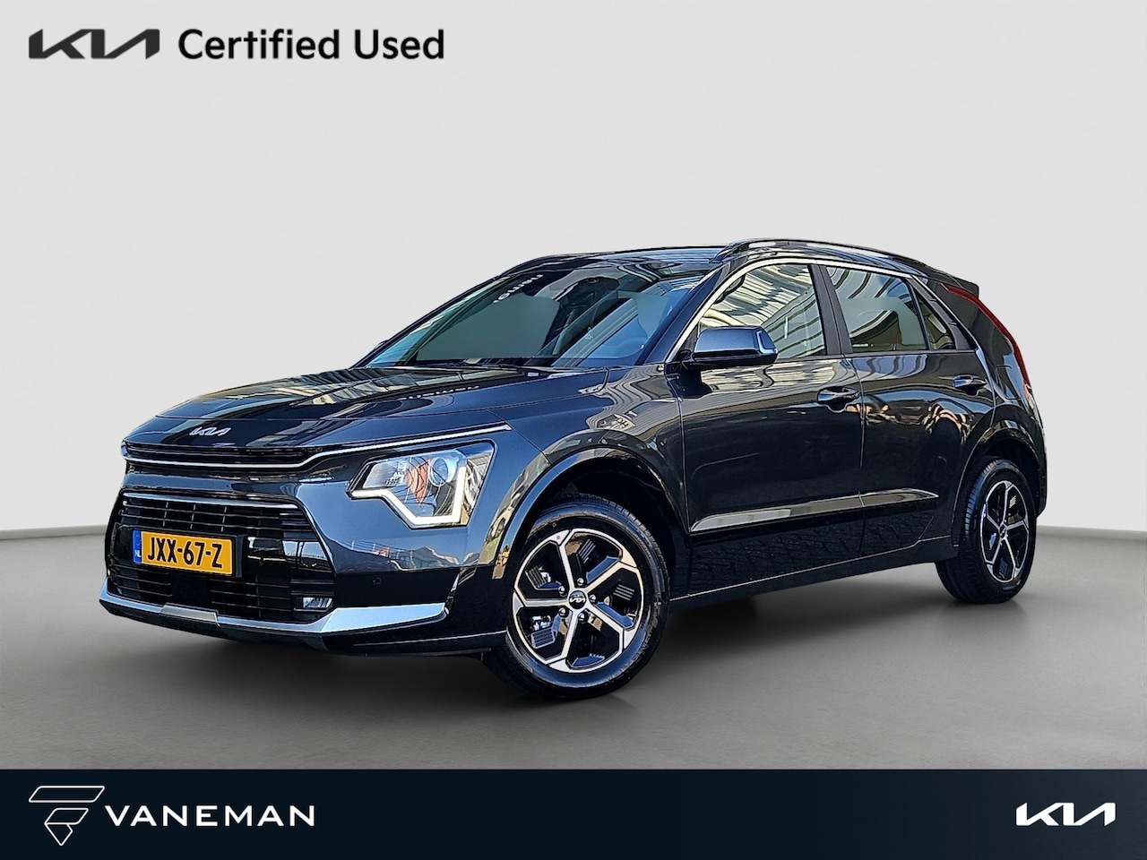 Kia Niro - 1.6 GDi Hybrid DynamicLine | Demo | Beschikbaarheid In Overleg | Adapt. Cruise | Navi | Cl - AutoWereld.nl