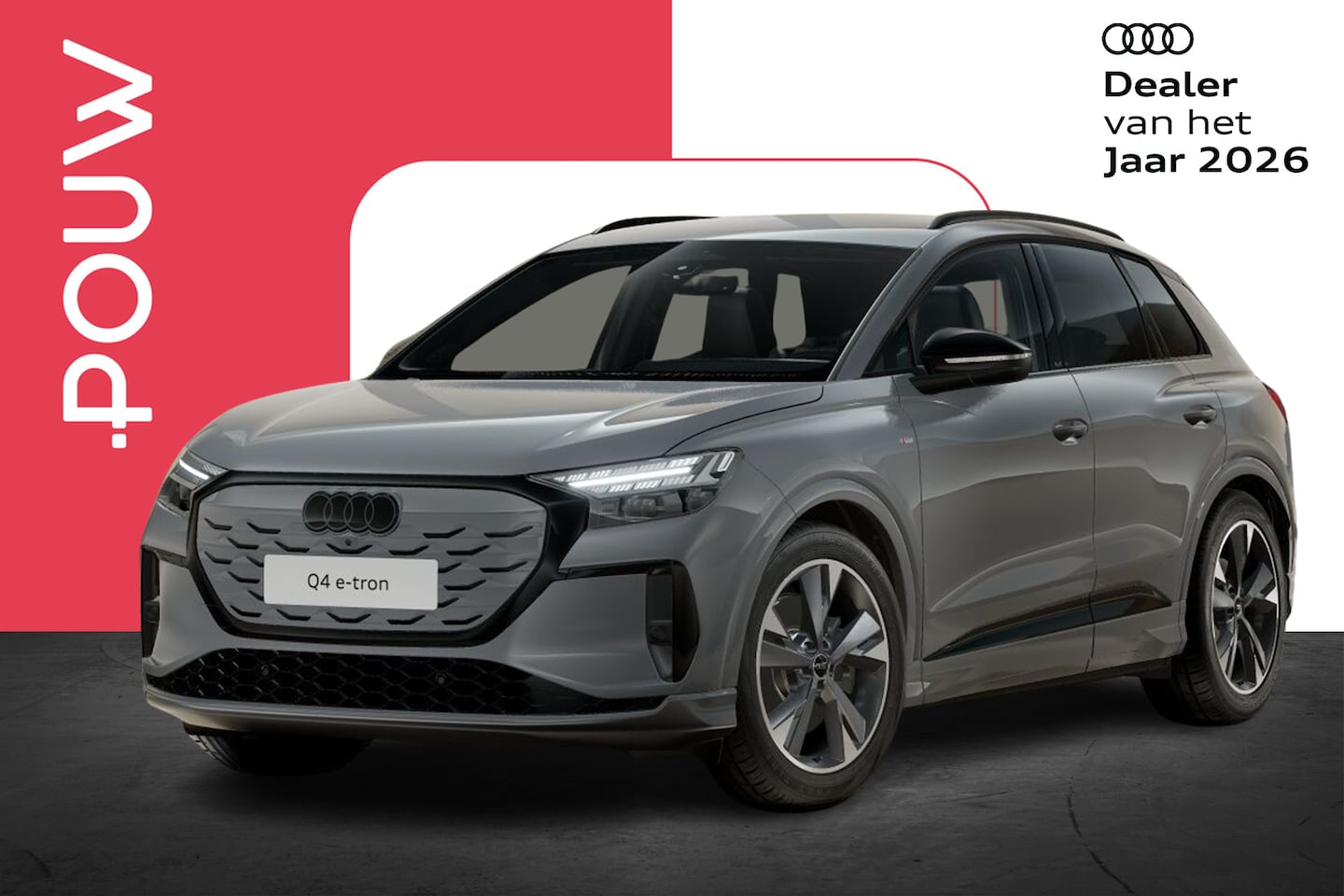 Audi Q4 e-tron - 286pk S Edition Performance 82 kWh | Optiepakket | Trekhaak Wegklapbaar - AutoWereld.nl