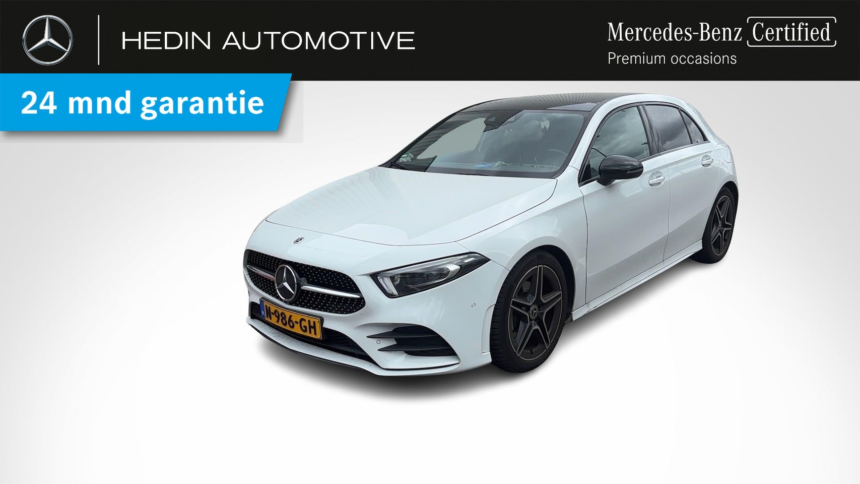 Mercedes-Benz A-klasse - A 180 Automaat Business Solution AMG | Premium Plus Pakket | Nightpakket | Panoramadak | M - AutoWereld.nl