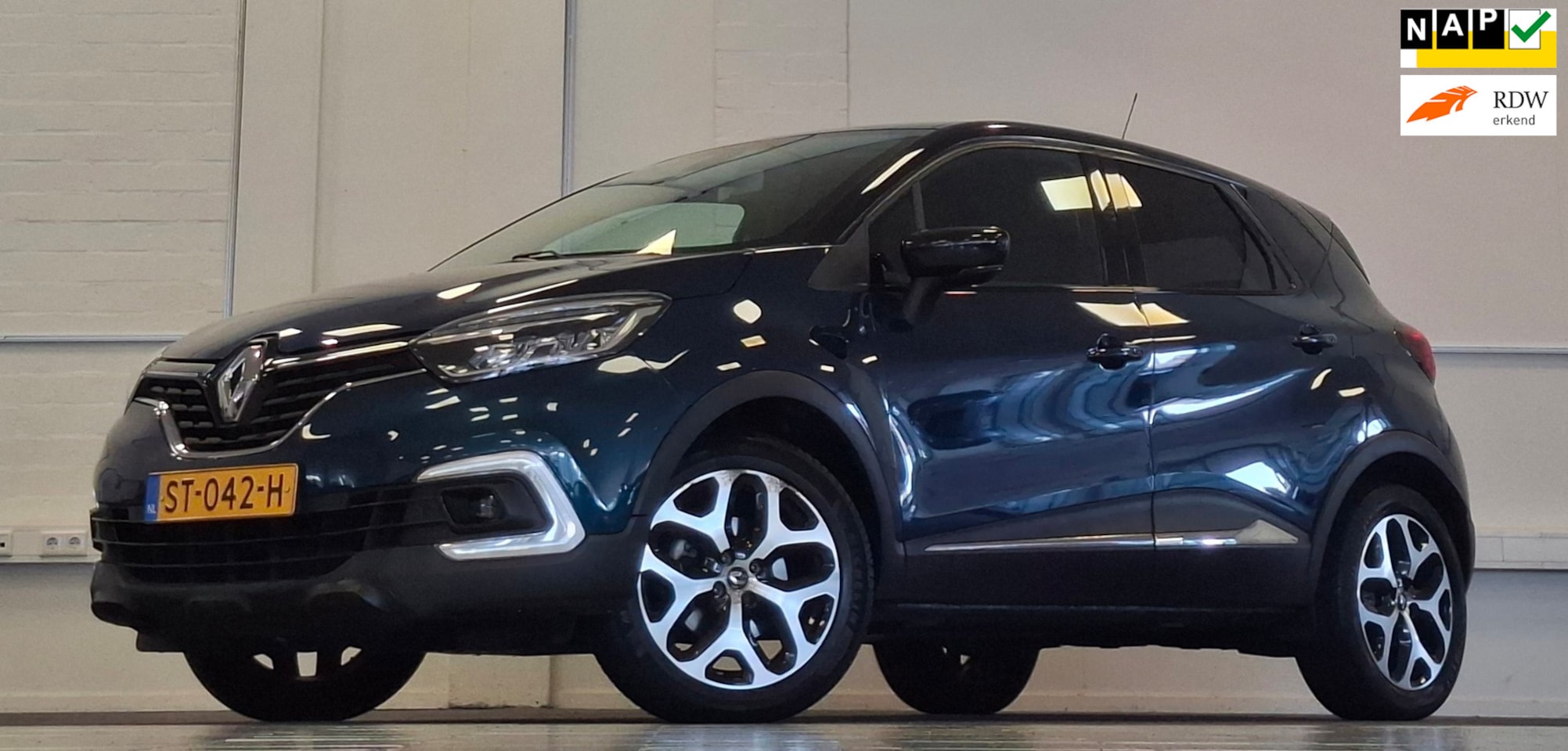 Renault Captur - 1.2 TCe Intens 100% Dealer Onderhouden Trekhaak Camera Navi - AutoWereld.nl