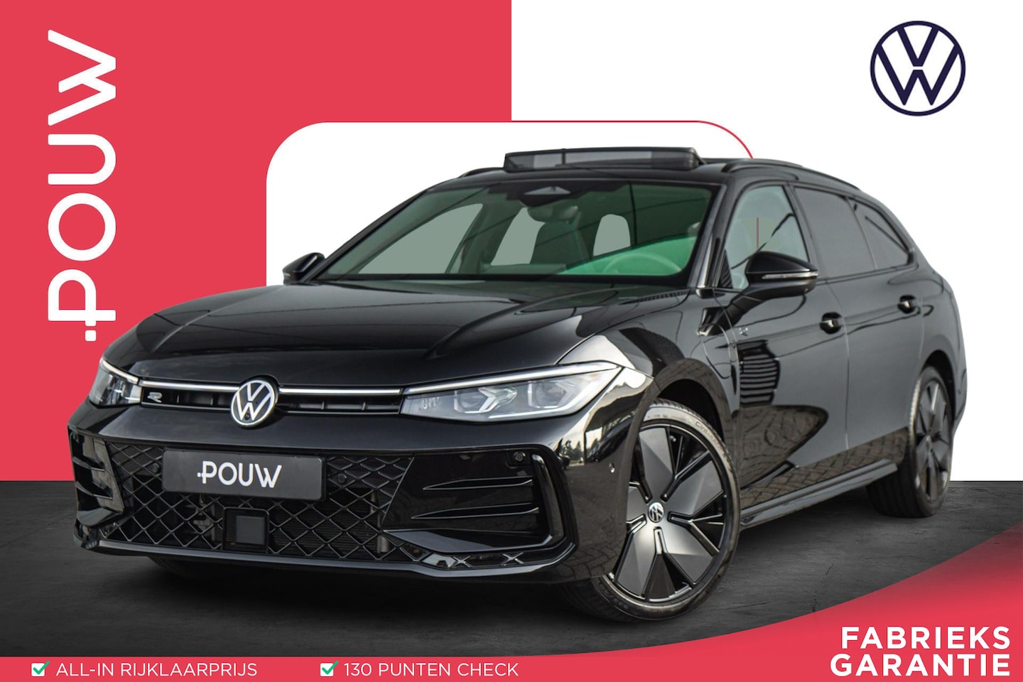 Volkswagen Passat Variant - 1.5 eHybrid 272pk R-Line Edition | Panoramadak | Trekhaak Uitklapbaar | Rondomzicht Camera - AutoWereld.nl