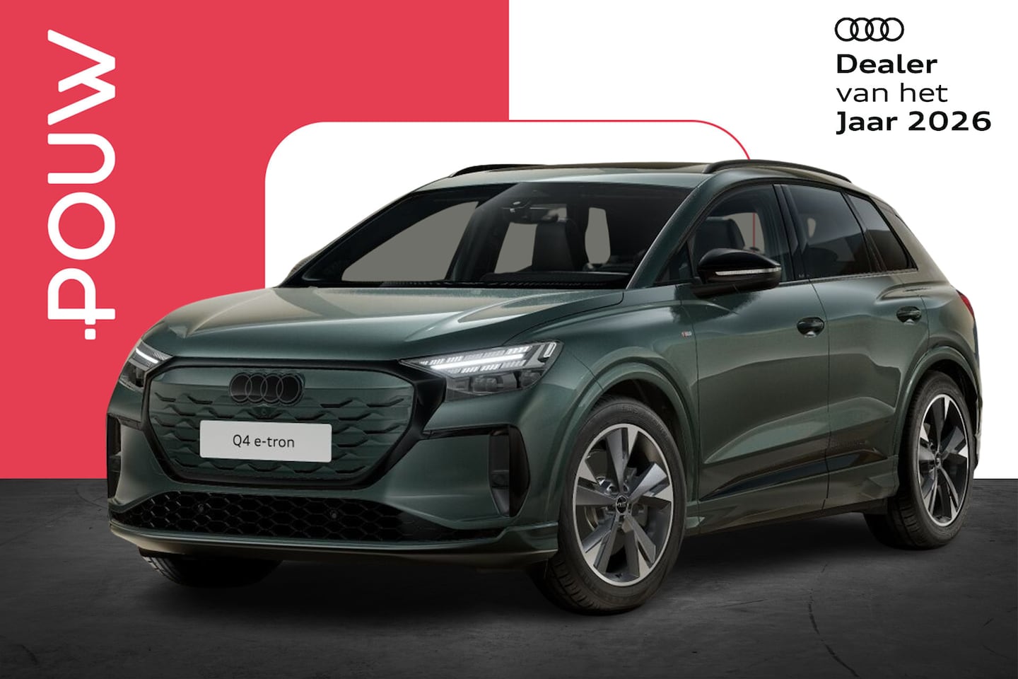 Audi Q4 e-tron - 286pk S Edition 82 kWh | Trekhaak Wegklapbaar | Panoramadak - AutoWereld.nl