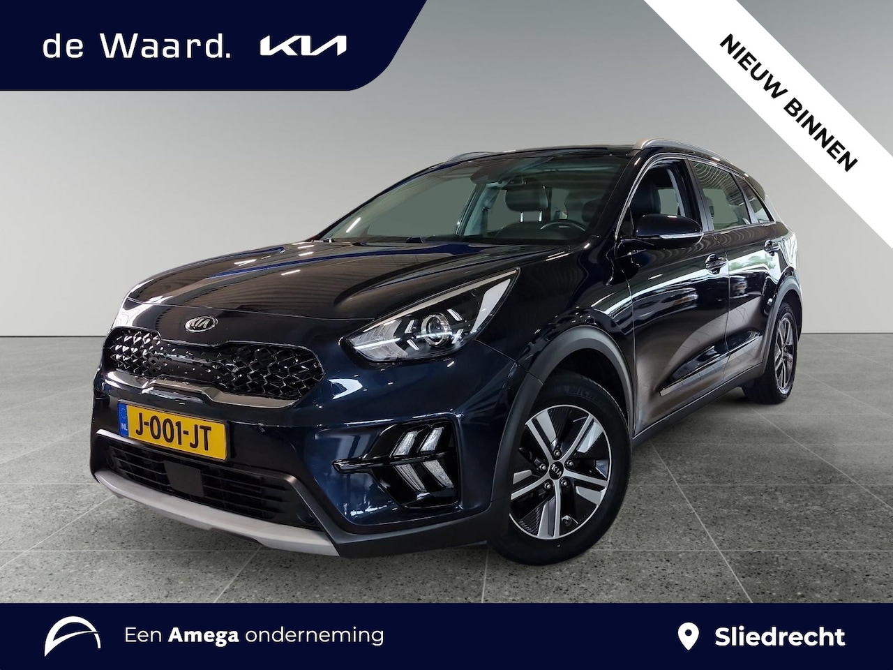 Kia Niro - DynamicLine 1.6 GDi Hybrid 141pk | LAGE KM! | NL-AUTO | NAVI | CAMERA | APPLE CARPLAY / AN - AutoWereld.nl