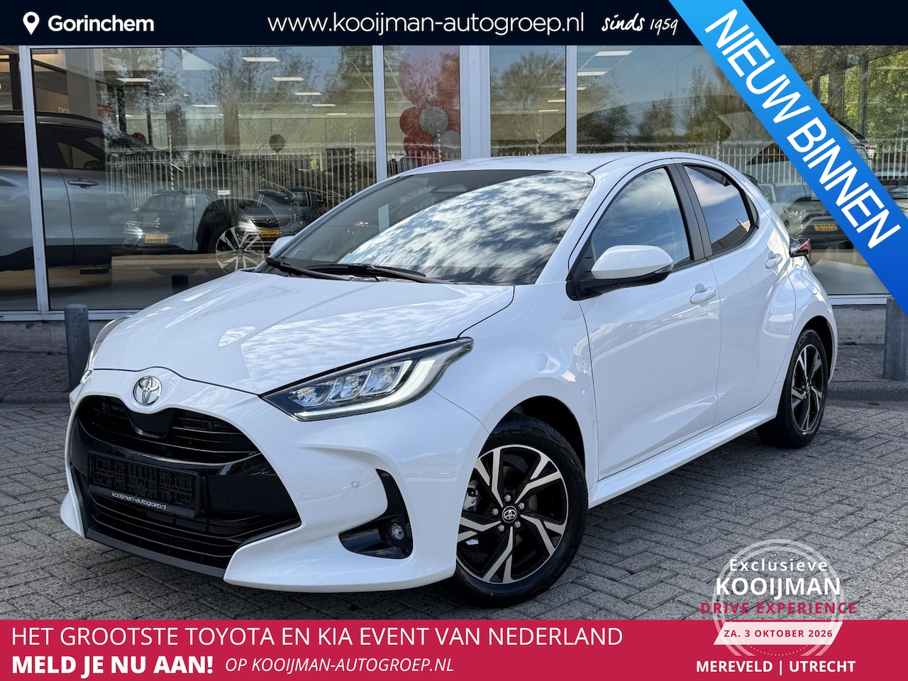 Toyota Yaris - 1.5 Hybrid 115 Dynamic Prijs is incl voorraad premie! - AutoWereld.nl