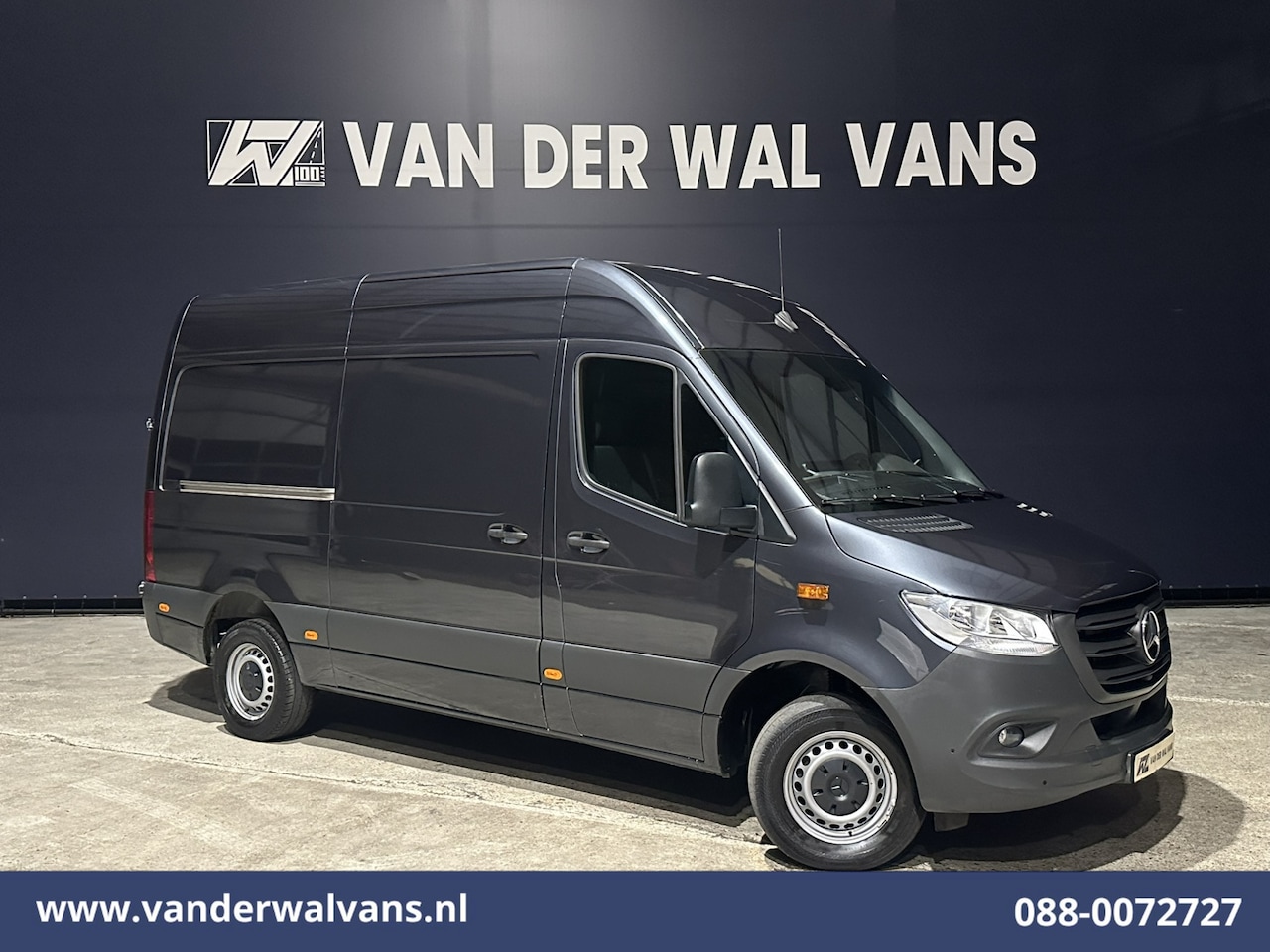 Mercedes-Benz Sprinter - 317 CDI 170pk L2H2 Euro6 Airco | 360 graden Camera | Apple Carplay | Cruisecontrol | Stoel - AutoWereld.nl
