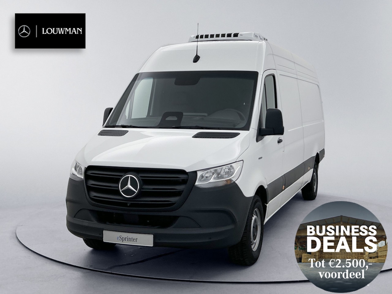 Mercedes-Benz eSprinter - 0,99% RENTE - L3H2 420 113kwh RWD PRO Koel Vries Combinatie Harderwijk | DC laden 115KW | - AutoWereld.nl