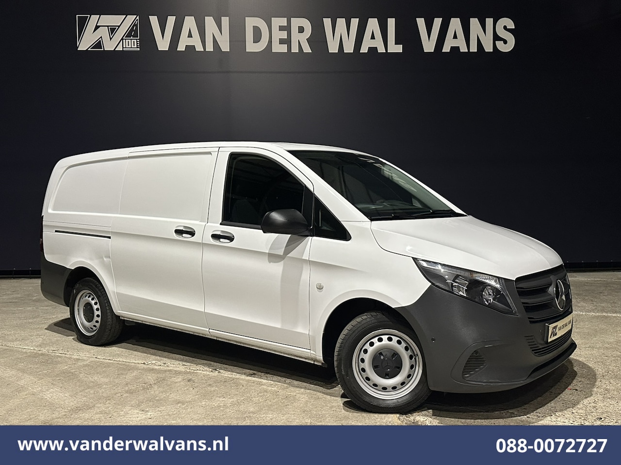 Mercedes-Benz Vito - 114 CDI 136pk L2H1 Euro6 Airco | Camera | Cruisecontrol | Parkeersensoren Bijrijdersbank, - AutoWereld.nl