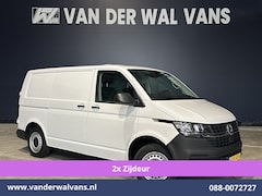 Volkswagen Transporter - 2.0 TDI 150pk L1H1 Inrichting Euro6 Airco | 2x Zijdeur | 2500kg Trekhaak | Parkeersensoren