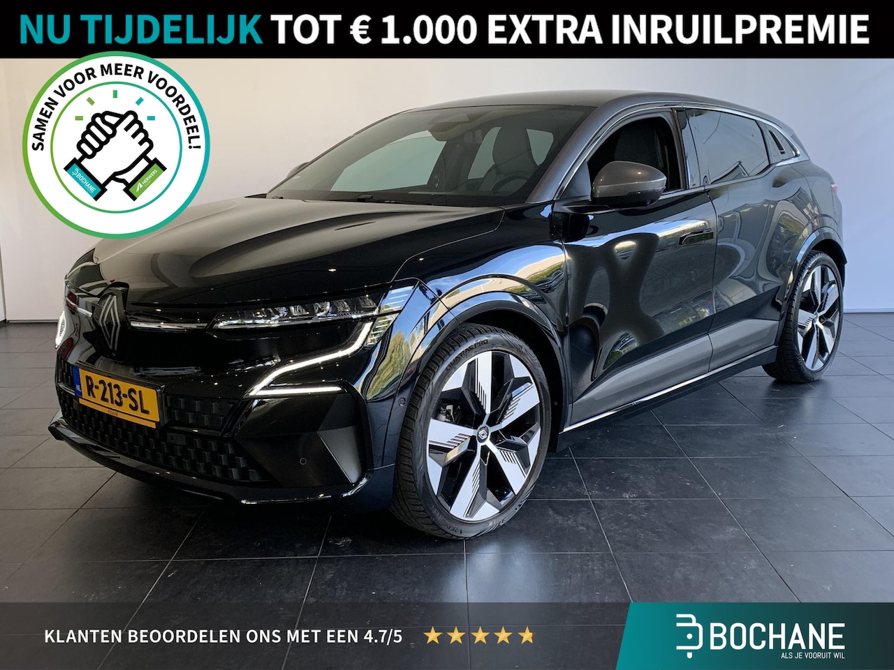 Renault Mégane E-Tech - EV60 Techno 1 fase lader | TREKHAAK | 99% SOH | 360 CAMERA | NAVIGATIE | - AutoWereld.nl