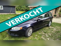 Volvo V70 - 2.5T Summum 6-speed LPG G3 Donkerblauw Metallic, Beige Leder, Nieuwe Koppeling, Nwe All Se