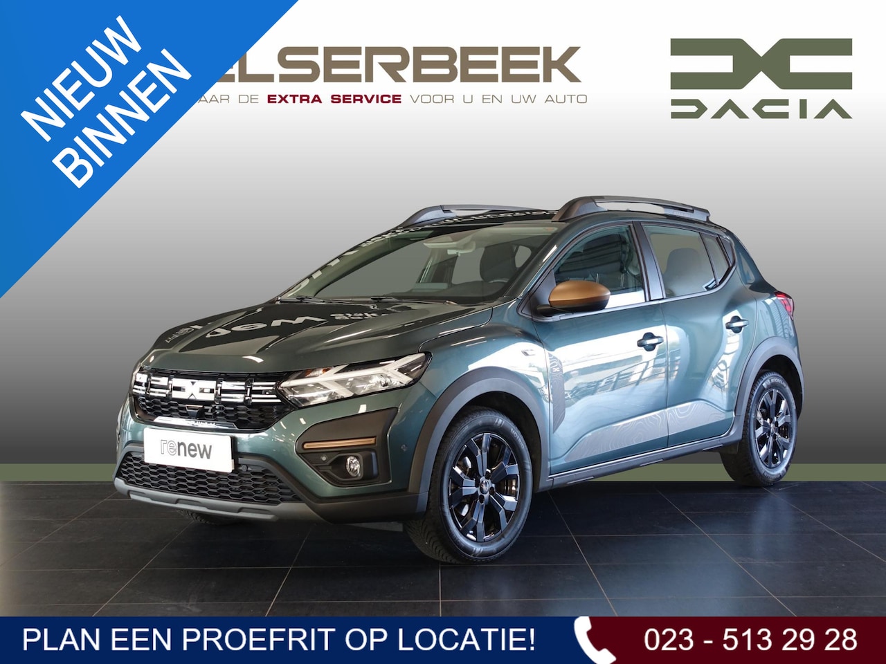 Dacia Sandero Stepway - TCe 110 Extreme Stepway *Navigatie/PDC/Dode Hoek * - AutoWereld.nl