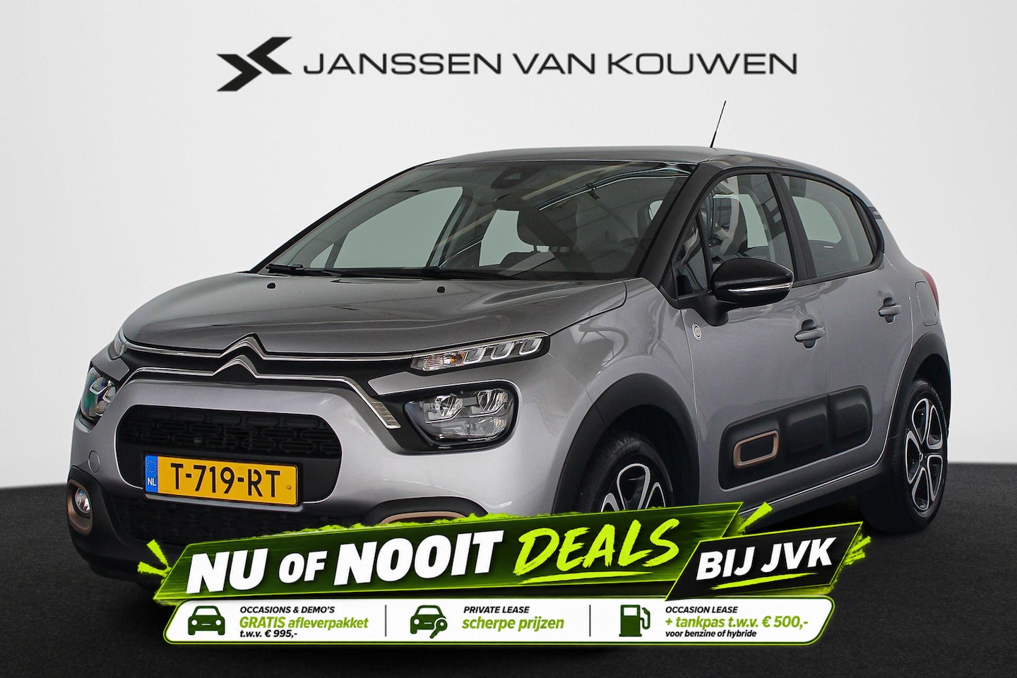 Citroën C3 - 1.2 PureTech C-Series Navi Clima Parkeersensoren - AutoWereld.nl