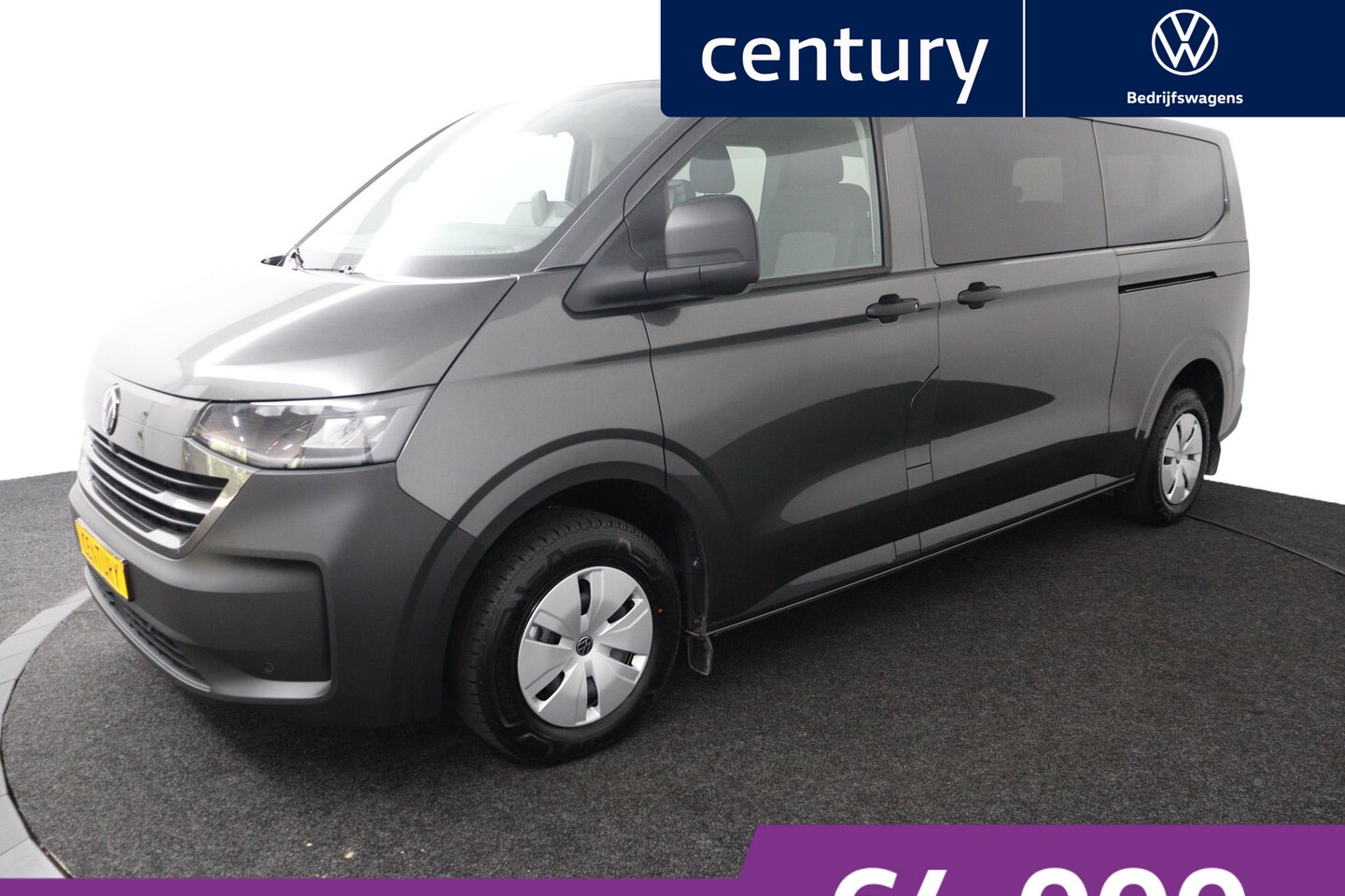 Volkswagen e-Transporter Kombi - Bedrijfswagens Life L2 Elektromotor 160 kW (218 pk) 3500 mm Elekt - AutoWereld.nl