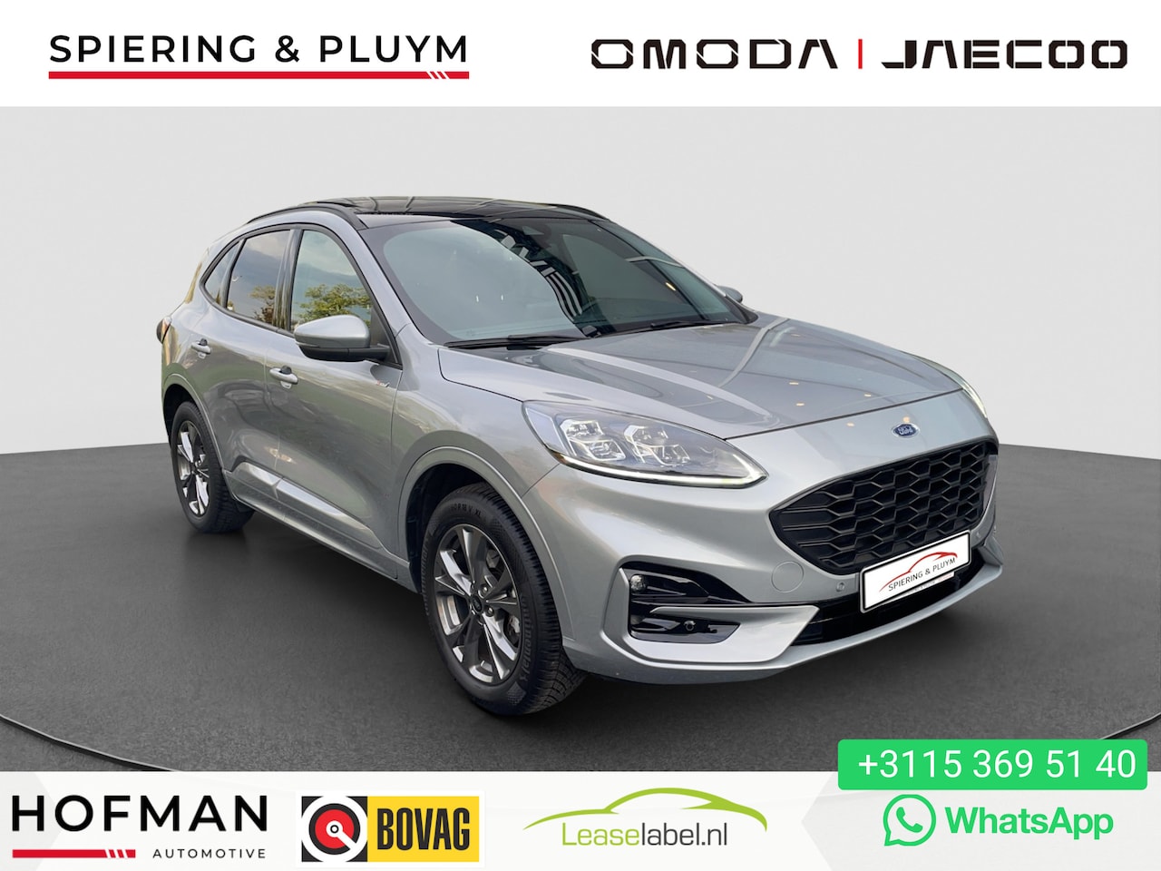 Ford Kuga - 2.5 PHEV ST-Line X Pano | Winter pack | SOH 88% | Carplay | Leder/Alcantara - AutoWereld.nl
