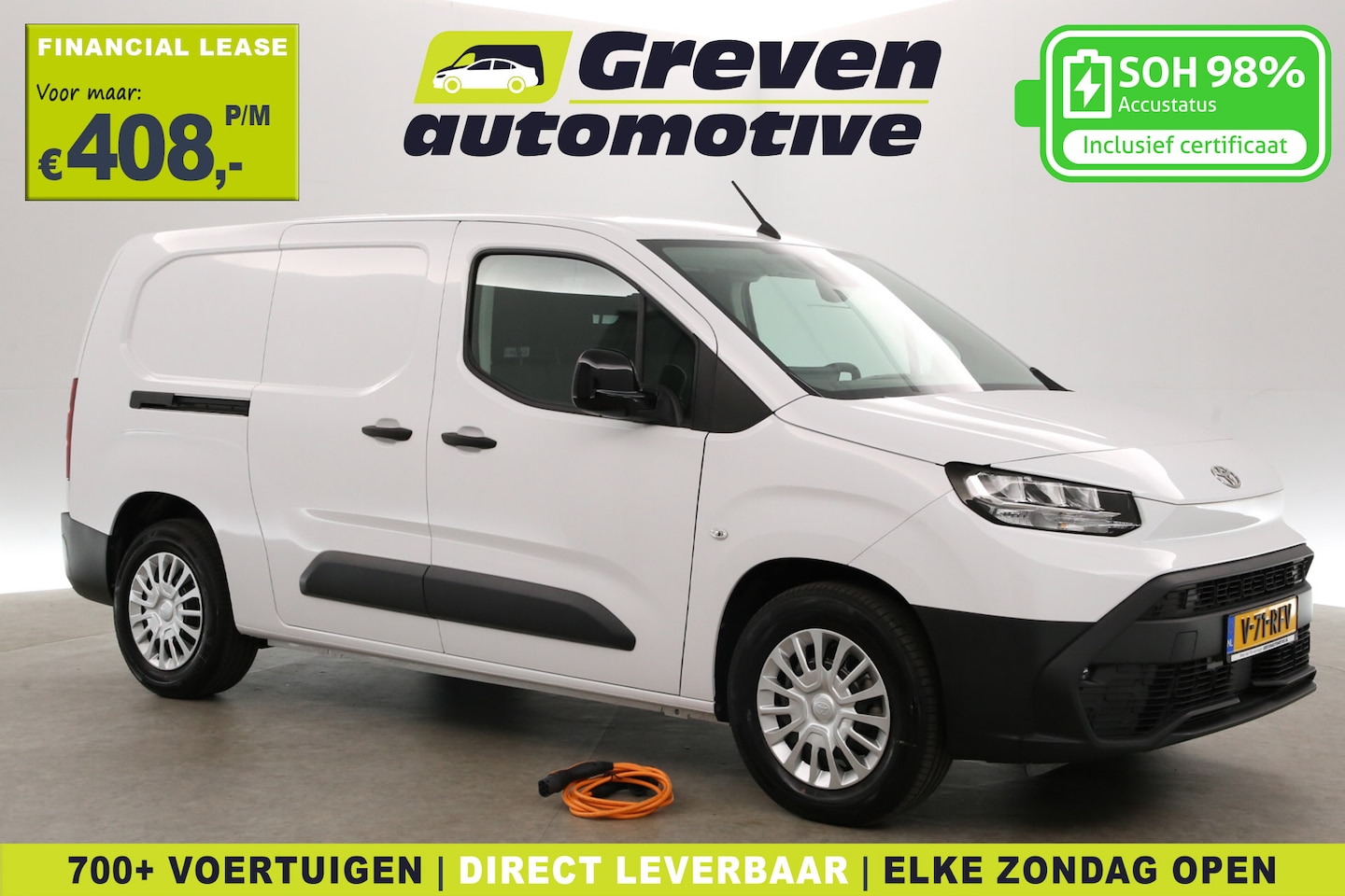 Toyota PROACE CITY Electric - e-Proace Challenger Long 50 kWh | Snelladen | SOH 98% | Airco | Camera | Virtual | 3 Zits - AutoWereld.nl