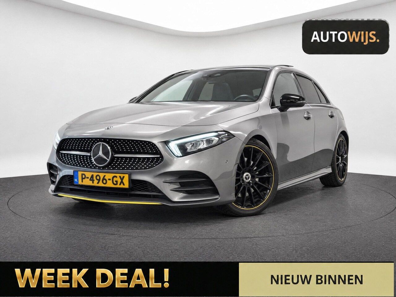 Mercedes-Benz A-klasse - 250 Premium Plus|EDITION ONE|PANO|224PK|SFEERVERLICHTING|HUD|DAB+|NAVI - AutoWereld.nl