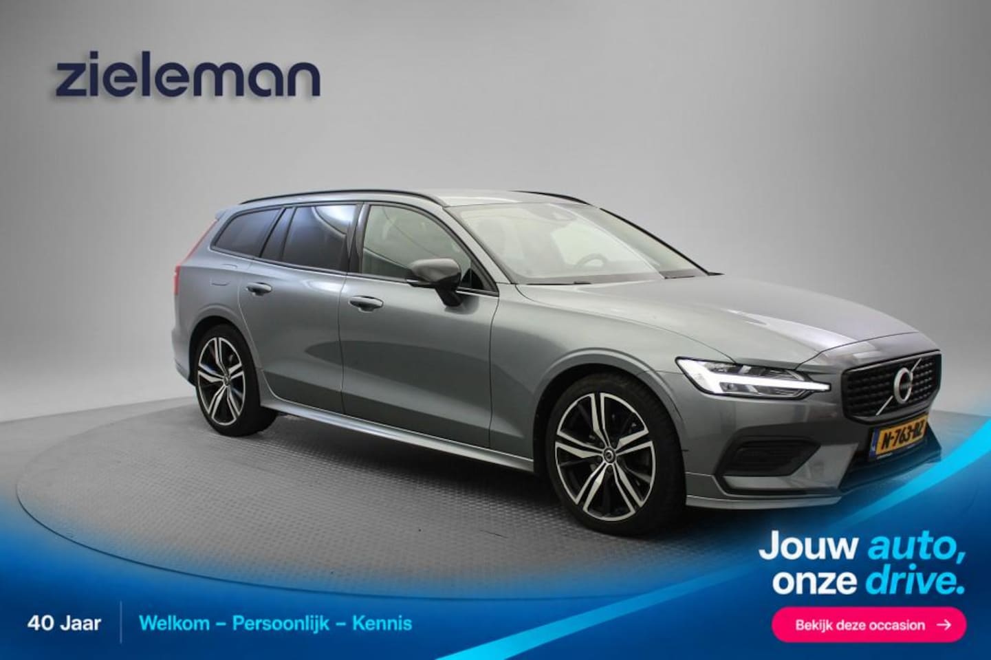 Volvo V60 - 2.0 B3 Momentum Advantage Automaat - Carplay, Camera, Stoelverw. - AutoWereld.nl