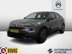 Citroën Ë-C4 - Feel Ed 50 kWh SoH.87% H.Leder/Hud/Ad.Cruise/ 3Fase/Stuurwielverw./Led/18inch/Camera/Nav/C