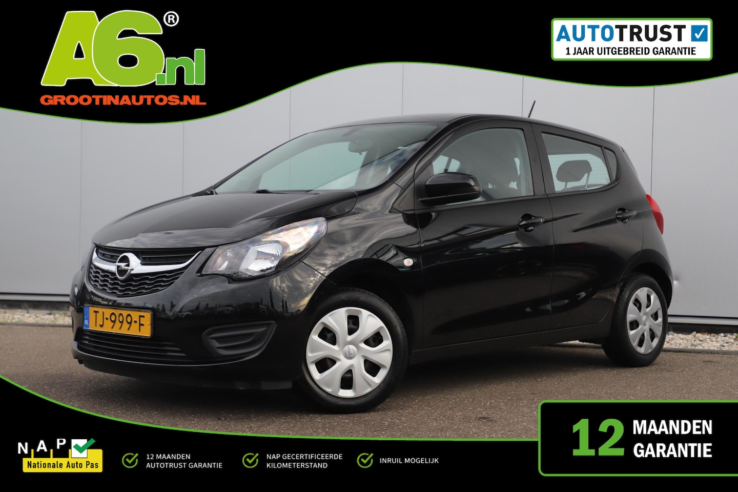 Opel Karl - 1.0 ecoFLEX Edition Airco Radio Bluetooth Elektrische Ramen - AutoWereld.nl