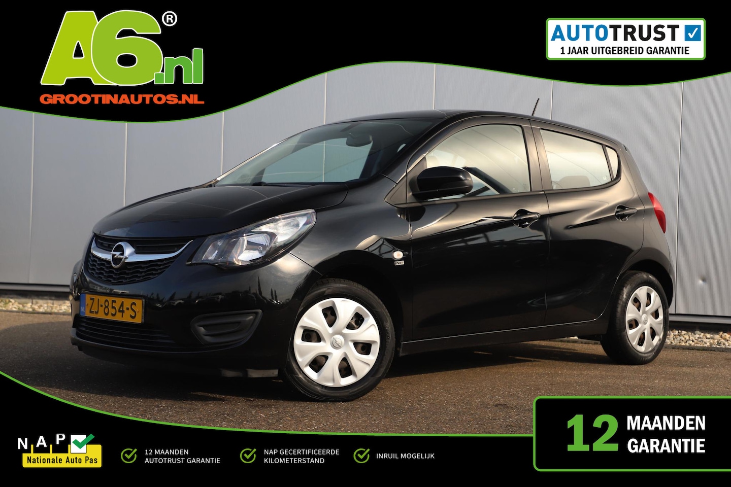 Opel Karl - 1.0 ecoFLEX 120 Jaar Edition Airco Radio Bluetooth Elektrische Ramen - AutoWereld.nl