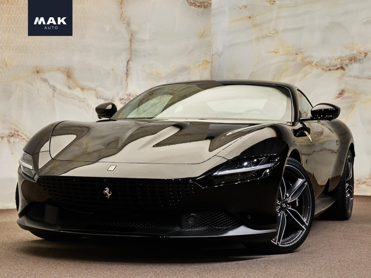 Ferrari Roma - 3.9 V8 HELE 3.9 V8 HELE , Surround View, carbon, ceramic, JBL, MagneRide, memory, 20" - AutoWereld.nl