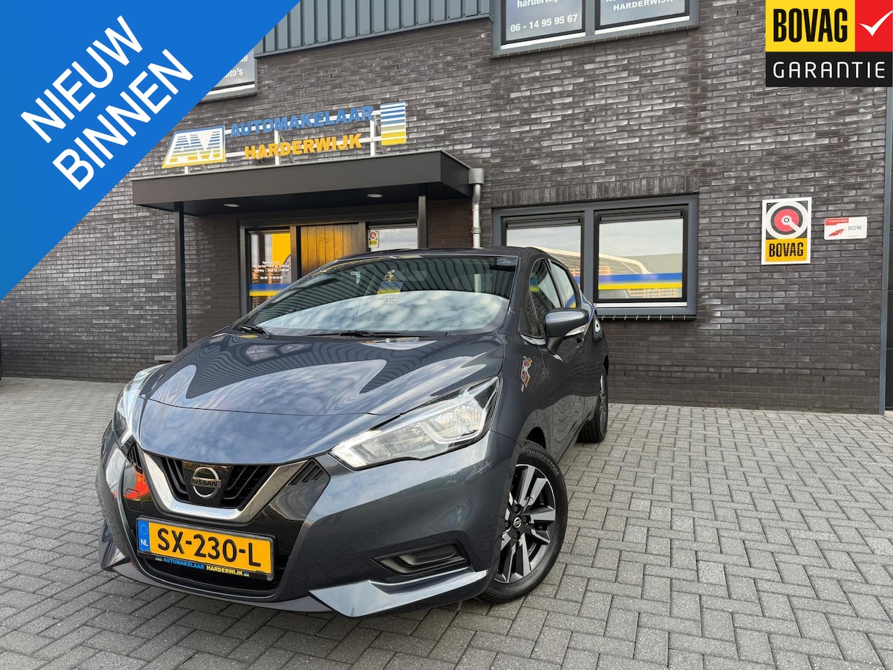Nissan Micra - 0.9 IG-T Acenta | 1E EIGENAAR | 3/6/12MND GARANTIE | CRUISE | CAMERA | CARPLAY | NAVI | LM - AutoWereld.nl