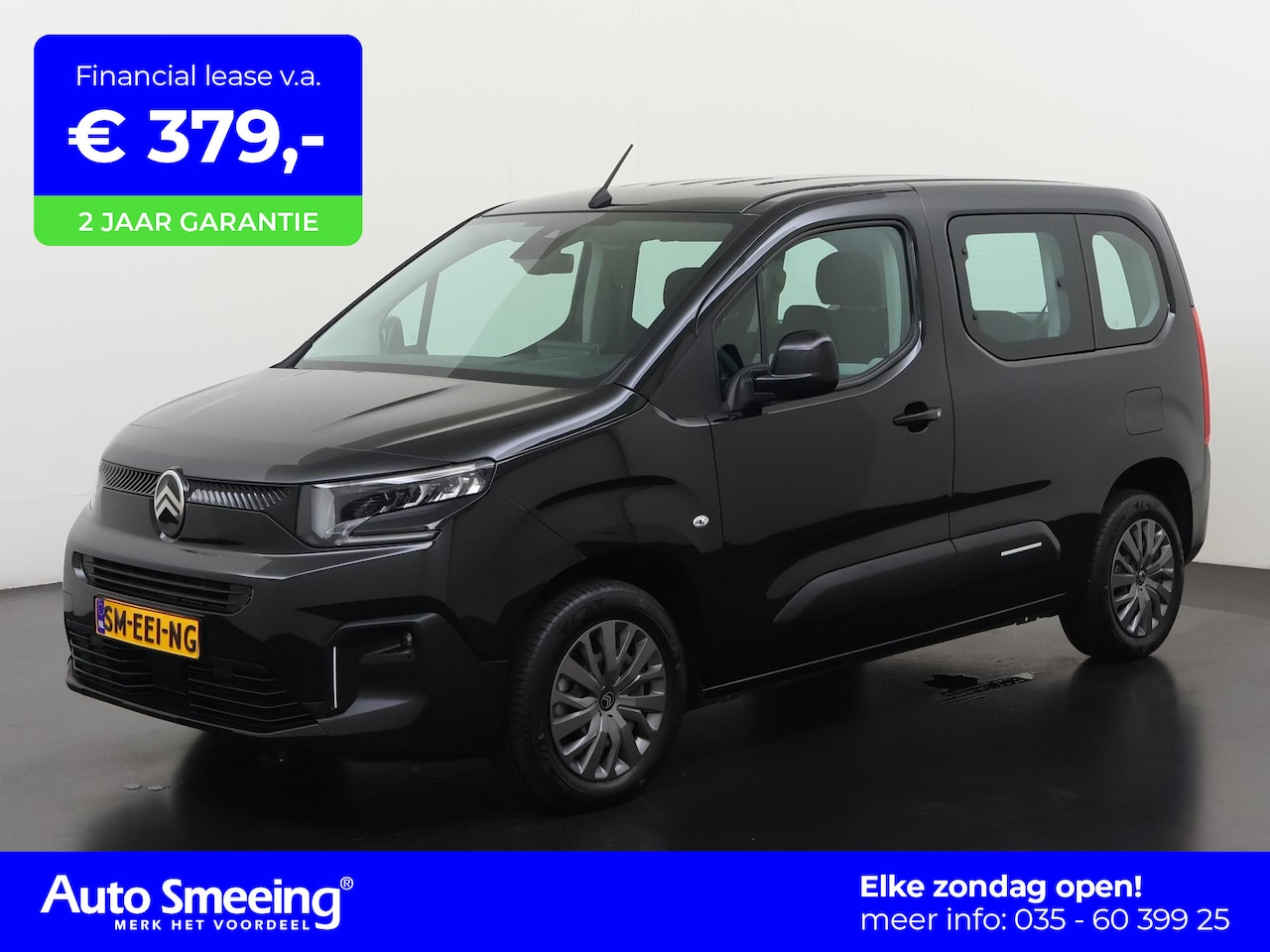Citroën ë-Berlingo - Feel 50 kWh | 3 Fase | Carplay | 5 persoons | Zondag Open! - AutoWereld.nl