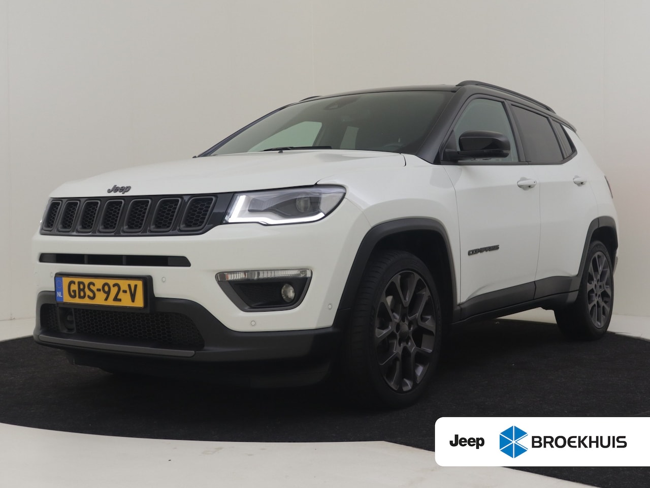 Jeep Compass - 1.3T S l Leder l Elektr. Stoel verstelling l Stoel/stuurverwarming | Navigatie l Camera l - AutoWereld.nl
