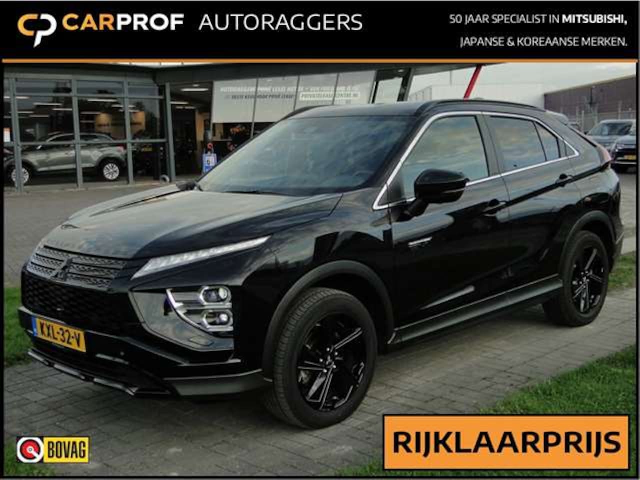 Mitsubishi Eclipse Cross - PHEV 2.4 Black Edition | Trekhaak | Led | Navi | Adaptief - AutoWereld.nl