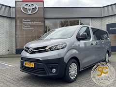 Toyota ProAce Electric Verso - LONG DYNAMIC 75KWH GRUAU ROLSTOELAUTO VERLAAGD-INBOUW-OPRIJPLAAT 2x SCHUIFDEUR CRUISE AIRC