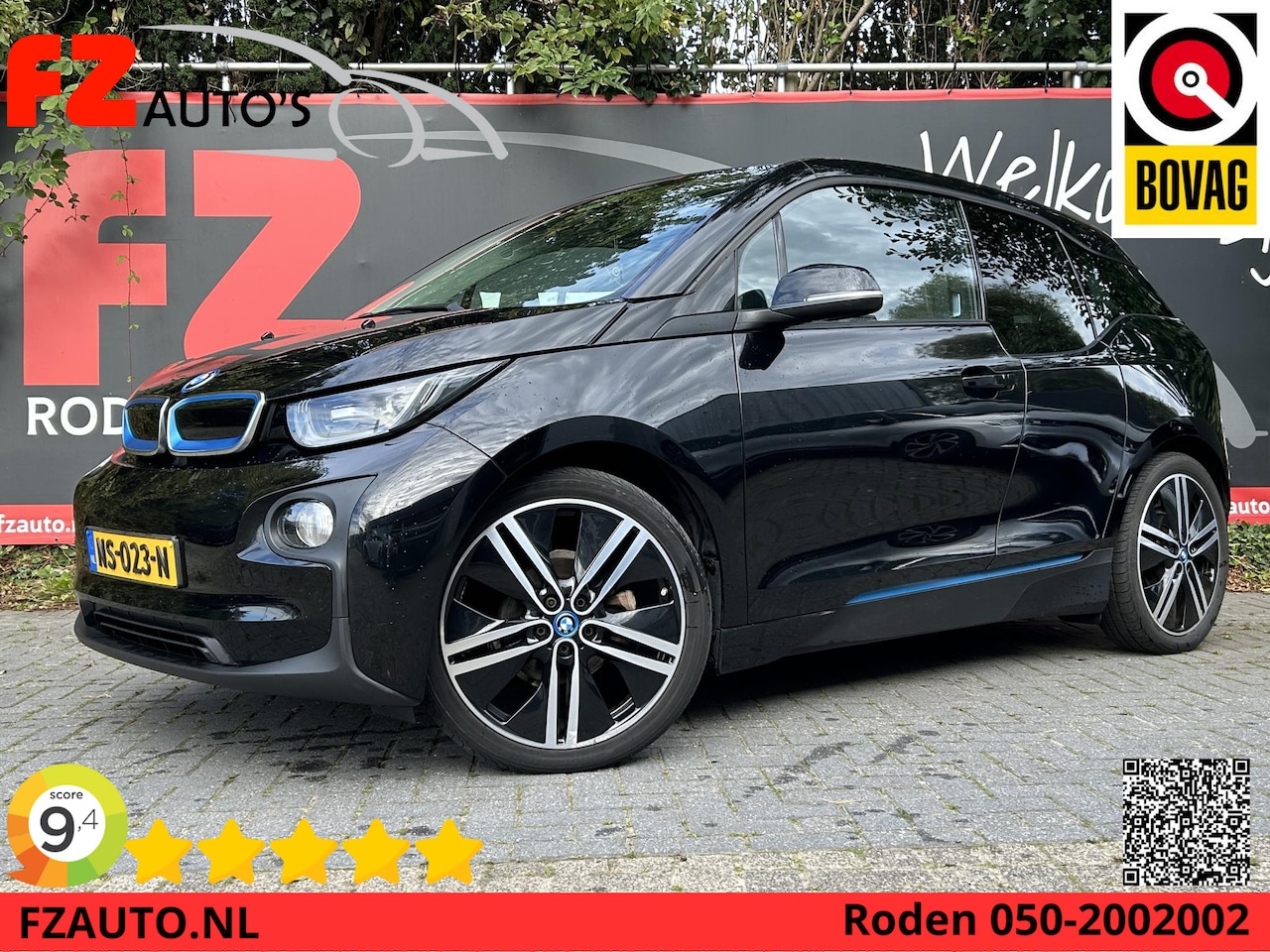 BMW i3 - Basis 94Ah 33 kWh - Navigatie - Climate Control - Schuif/kantel Dak - SOH 86% - AutoWereld.nl