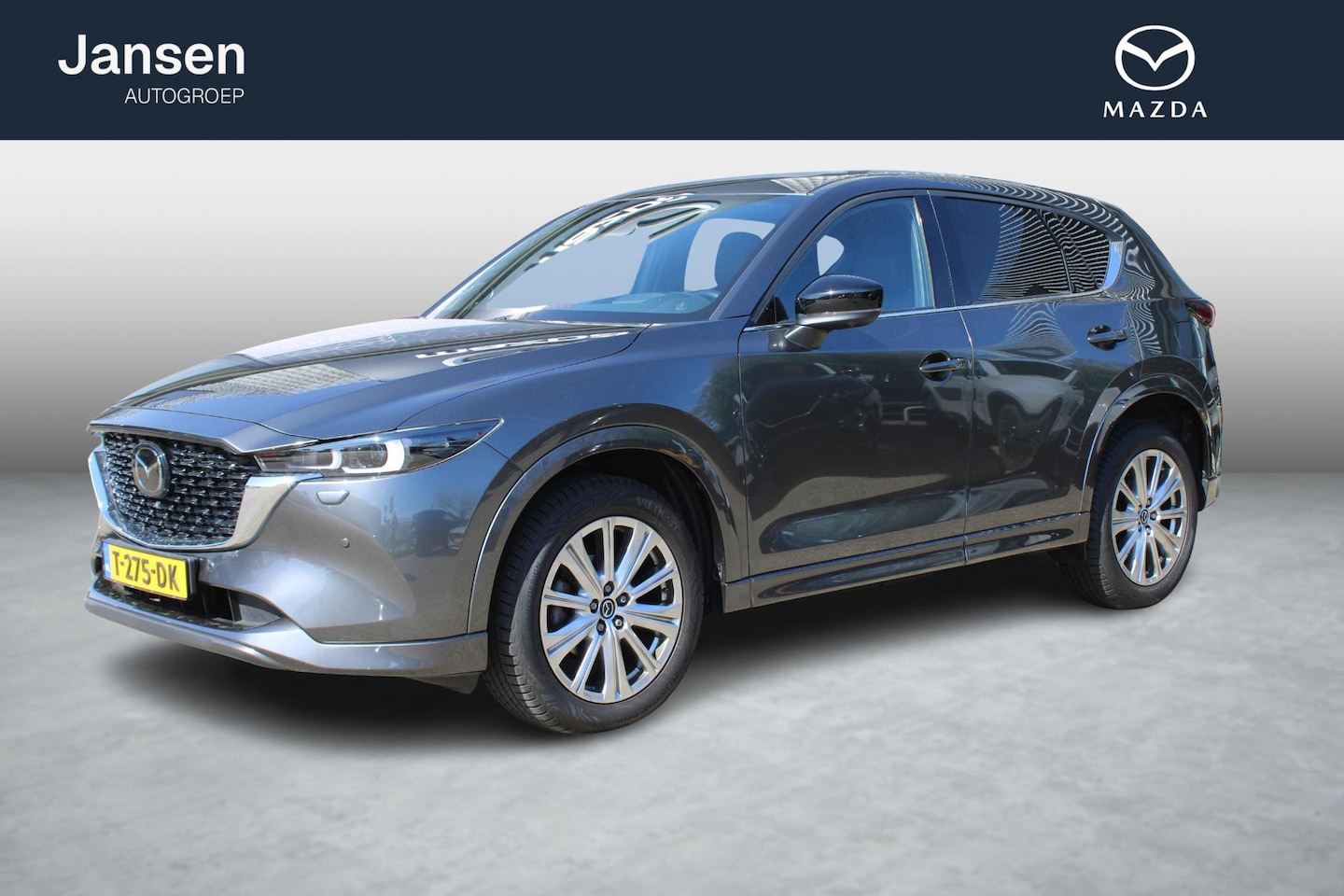 Mazda CX-5 - 2.5 e-SkyActiv-G M Hybrid 194 Takumi , Automaat, Leder, Schuif-/Kanteldak, 360 Camera, Bos - AutoWereld.nl